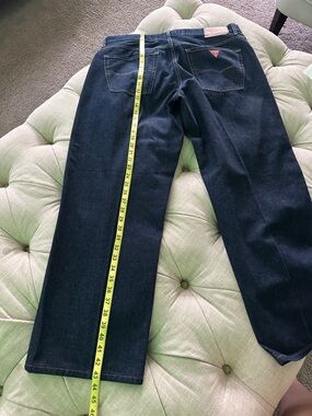 Guess Men's Navy Straight-Leg Jeans